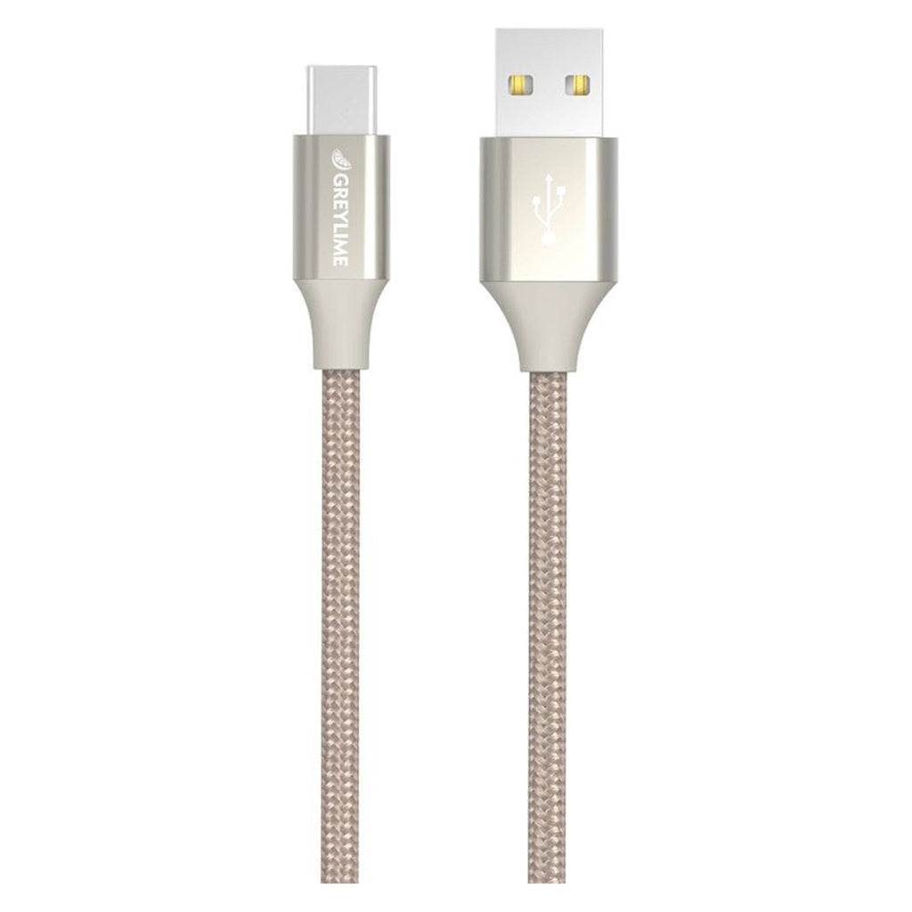 USB-A till USB-C kabel 2m (svart) - USB-kablar 