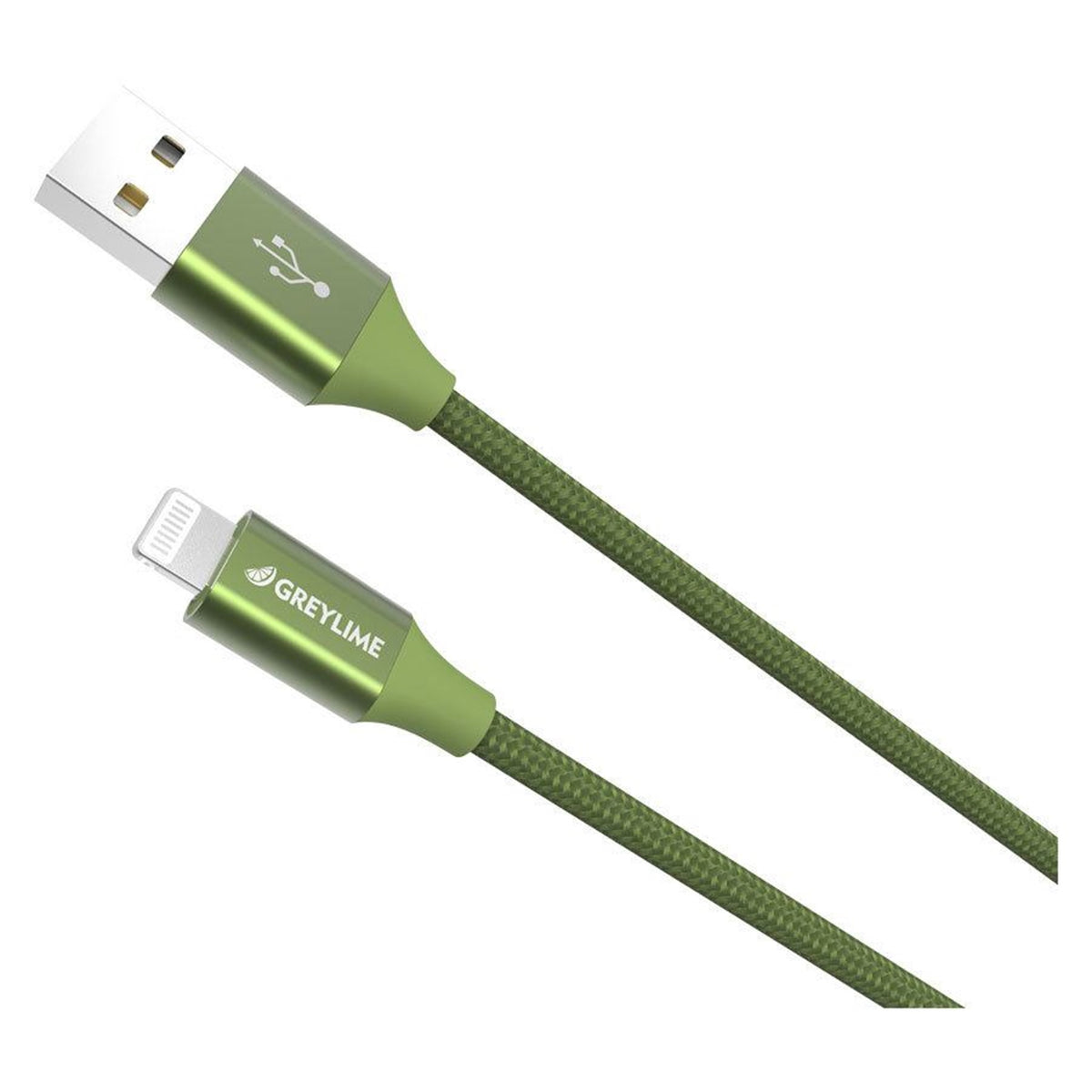 USB C ZU LIGHTNING KABEL 2M - Ladekabel - dried green