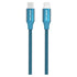 Braided USB-C to USB-C Cable Blue 1 m