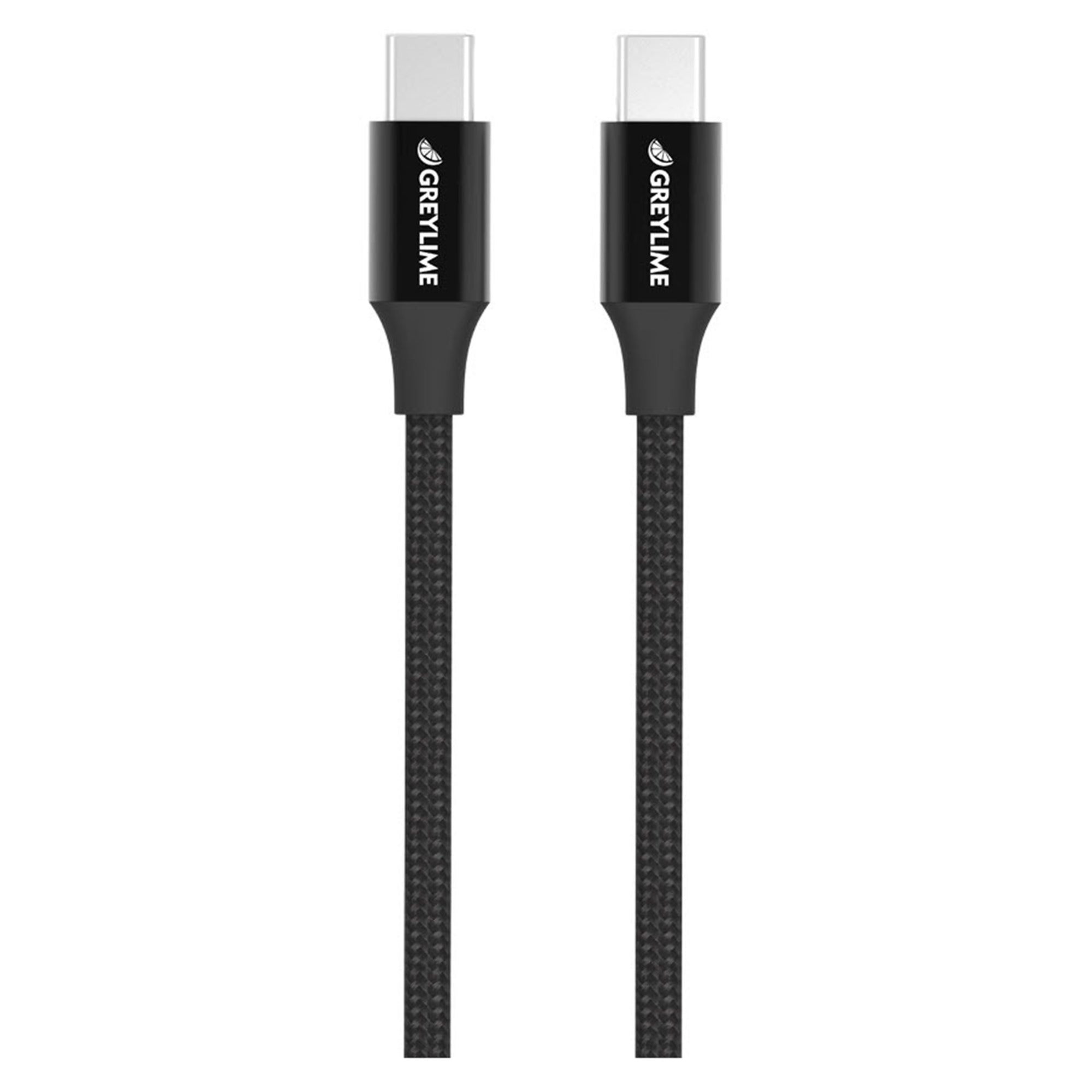 USB-C til USB-C Kabel GreyLime