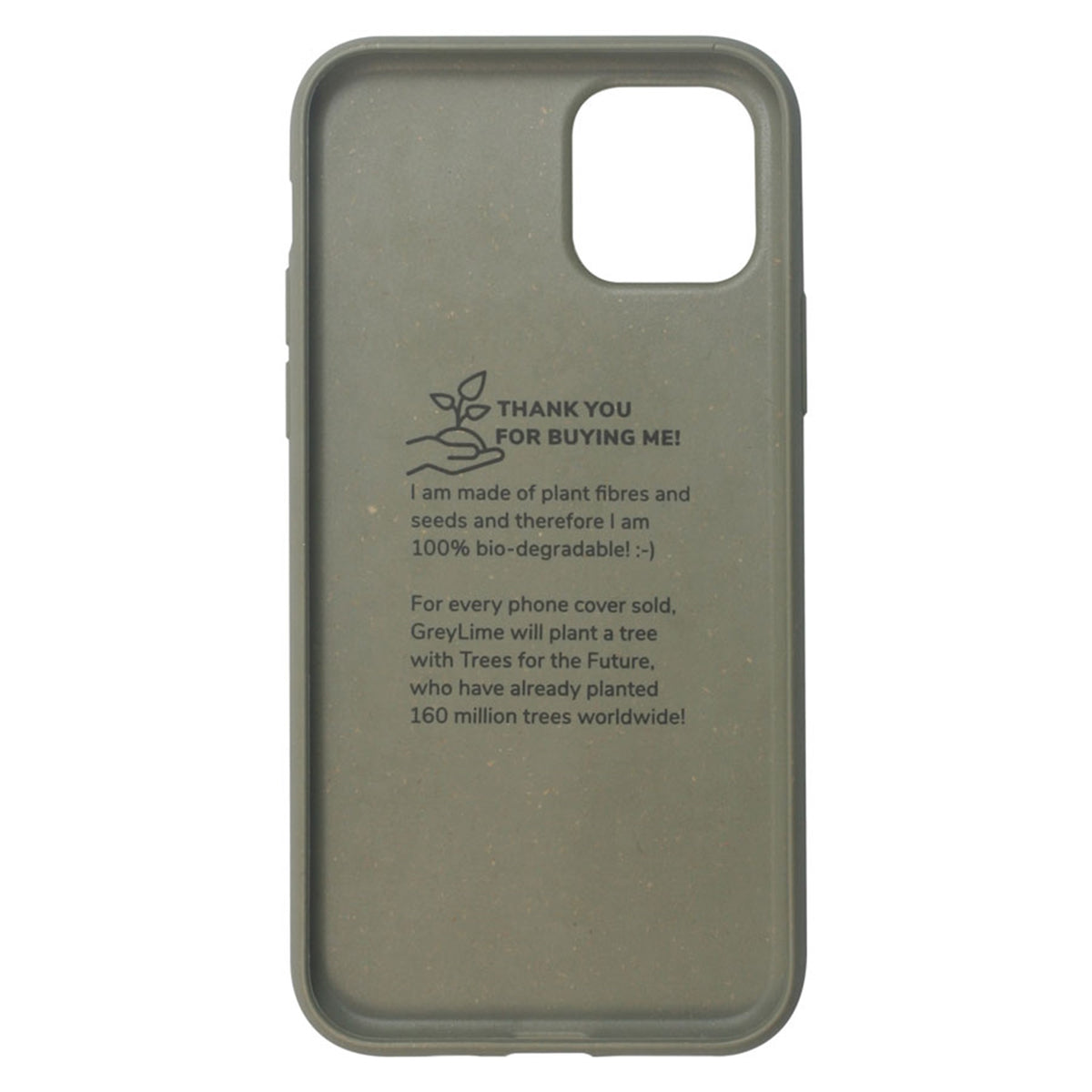 COIP11P07 Greylime Iphone 11 Pro Biodegradable Cover Green 4